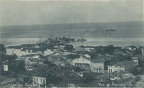 49. Άποψη της Πάτρας προς το λιμάνι. Στην άκρη αριστερά (τα μαύρα δέντρα) διακρίνεται λίγο η πλατεία Όλγας