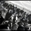 1972 γ. Στάδιο Καραϊσκάκη. Ολυμπιακός-Παναχαϊκή (3-2). Πρωτάθλημα Α΄ εθνικής κατηγορίας. Άποψη από την εξέδρα
