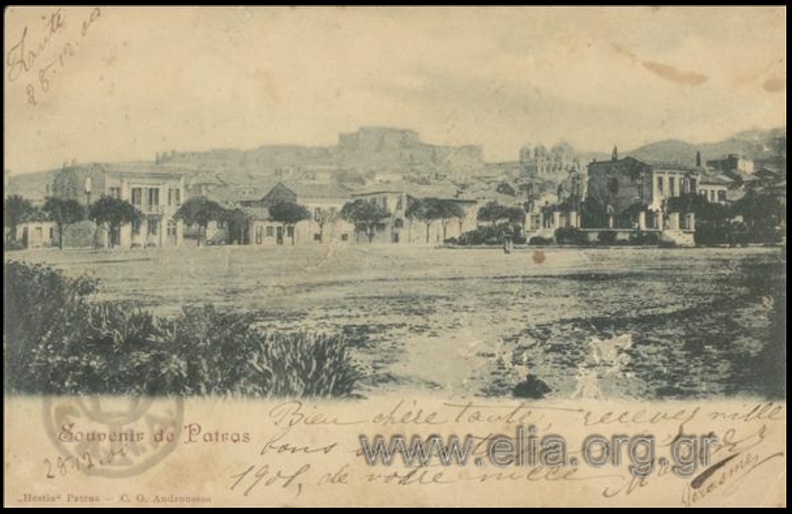 7. Η πλατεία Υψηλών Αλωνίων (πρώην πλατεία Βενιζέλου Ρούφου), δεκαετία 1900.jpg