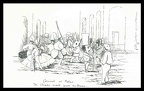 1. Γιορτές των αποκριών στην Πάτρα όπως αποτυπώθηκαν σε σκίτσο από το βιβλίο "Cruise of the Caroline"