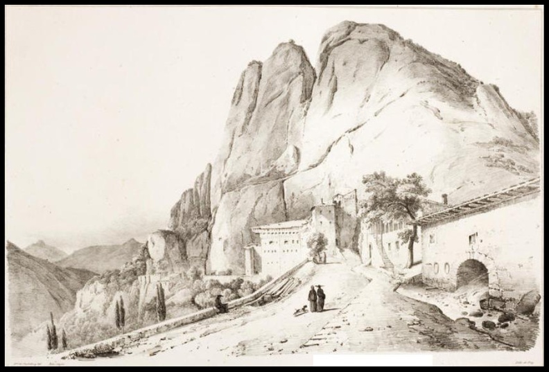 1. Γκραβούρα τού Μεγάλου Σπηλαίου από τον αρχαιολόγο Otto Magnus von Stackelberg, 1810.jpg
