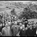 4. Πλήθος κόσμου από Λειβάρζι και Λεχούρι μαζί με πολλούς επισήμους φωτογραφίζονται στα εγκαίνια του δρόμου Λειβάρζι-Λεχούρι, 1938