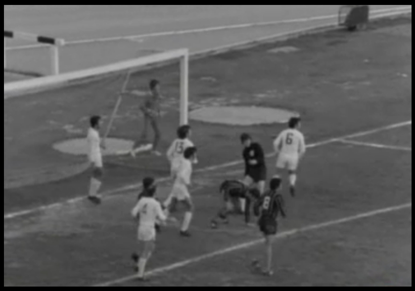 1972 ε. Στάδιο Καραϊσκάκη. Εθνικός-Παναχαϊκή (0-0). Πρωτάθλημα Α΄ εθνικής κατηγορίας