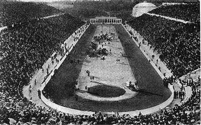 8. Το Παναθηναϊκό Στάδιο όπου διοργανώθηκαν οι Μεσοολυμπιακοί Αγώνες το 1906.jpg