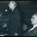 9. Ο Παναγιώτης Κανελλόπουλος, αντιπρόεδρος της κυβέρνησης Καραμανλή, αγορεύει κατά τη διάρκεια συζήτησης στη Βουλή, 1962