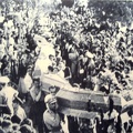 8. Μάχη τής Χαλανδρίτσας. Η κηδεία των νεκρών χωροφυλάκων της Χαλανδρίτσας, Ιούλιος 1948