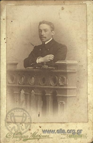 21. Πορτραίτο ένστολου άνδρα, 1890(περίπου) (φωτό Νικόλαος Μπίρκος, Ο Παρθενών).JPG
