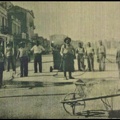 21. Η Όθωνος Αμαλίας κατά τις εργασίες ασφαλτόστρωσης, αρχές δεκαετίας 1950