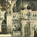 6. Η Παντάνασσα (εσωτερικό), δεκαετία 1910. Το μαρμάρινο τέμπλο είναι έργο τού Σπυρίδωνα Τζέτζου
