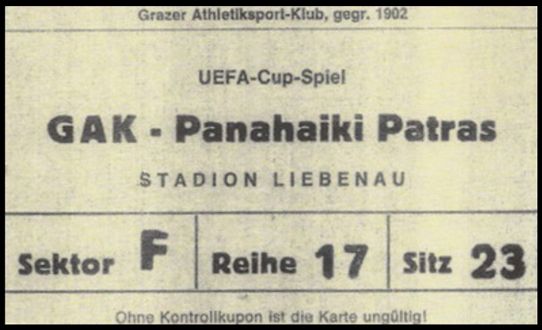1973 β. Γήπεδο Λιμπενάου Καζινό. ΑΚ Γκράτσερ Αυστρίας - Παναχαϊκή 0-1, 5΄ Σπενζτόπουλος.jpg