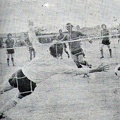 1973. Το γκολ τού Δαβουρλή (11΄) στον αγώνα Παναχαϊκή-Τβέντε, που έληξε 1-1
