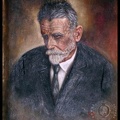 25. Ο Κωστής Παλαμάς. Πορτρέτο τού ποιητή. Ελαιογραφία Γ. Κάρτερ. Βρίσκεται στη Δημοτική Βιβλιοθήκη Πατρών 
