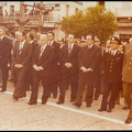 55. Επίσημοι κατά την τελετή τού εορτασμού τής Παναγίας τής Τρυπητής στο Αίγιο, 1977