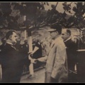 2. Εταιρεία "Γλαύκος". Επίσκεψη του βασιλιά Γεωργίου Β΄. Στην υποδοχή ο πρόεδρος της εταιρείας (και διευθυντής τής Εθνικής Τράπεζας) Ξαβέριος Παπαηλιού και ο αντιπρόεδρος (και δήμαρχος Πατρέων) Β. Ρούφος, 1937