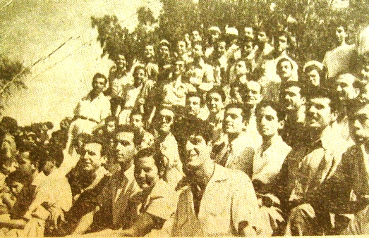 15. Φίλαθλοι τού ΝΟΠ σε αγώνες στην Αθήνα, 1950.jpg